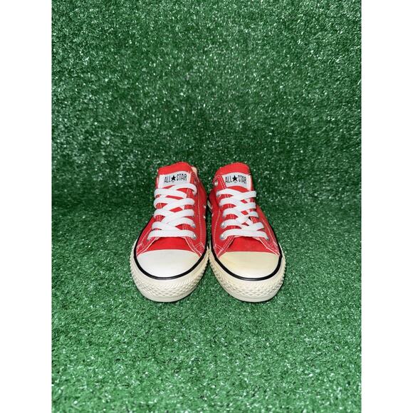 Vintage Converse Made In USA 90s Y2K Chuck Taylor Low Top Red Womens 7.5 Men 5.5 - Picture 5 of 12